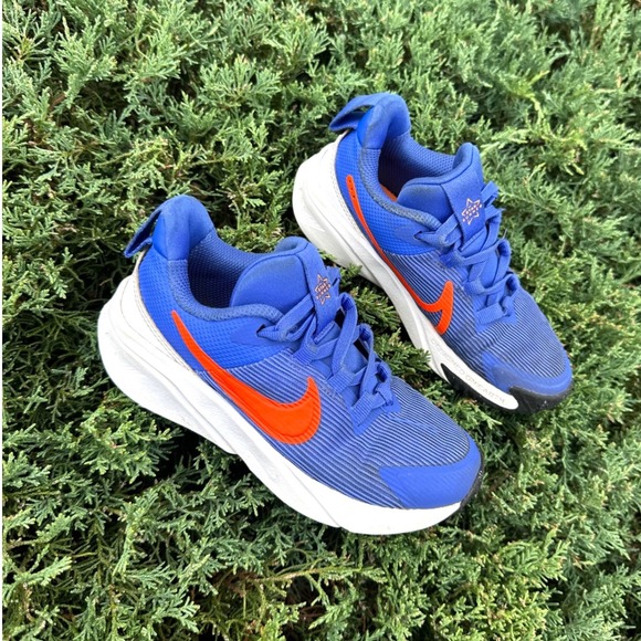 Nike Star Runner 4 Little Kids Athletic Shoes Toddler Boy Size 12 Blue - Picture 3 of 13